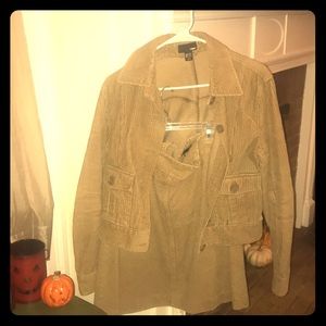 blazer and skirt combo